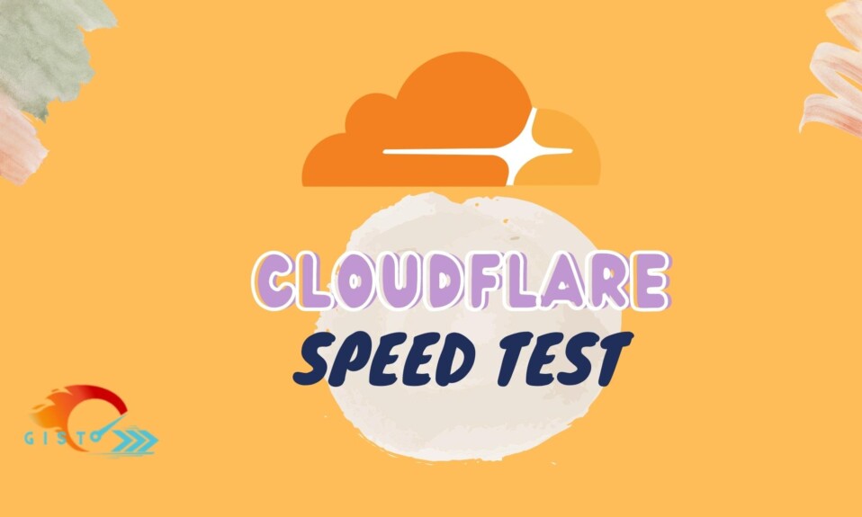 Cloudflare speed test