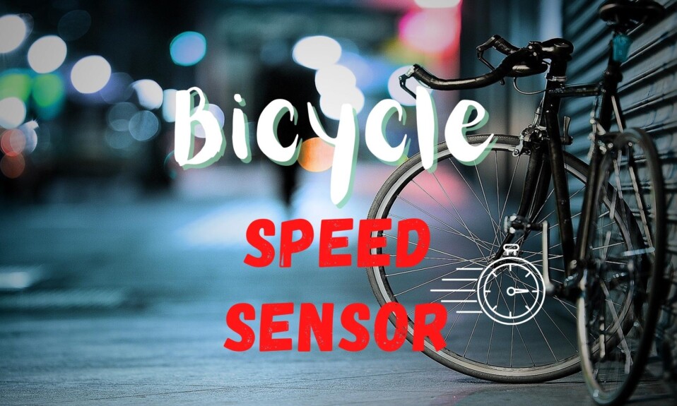 Bicycle speed sensor