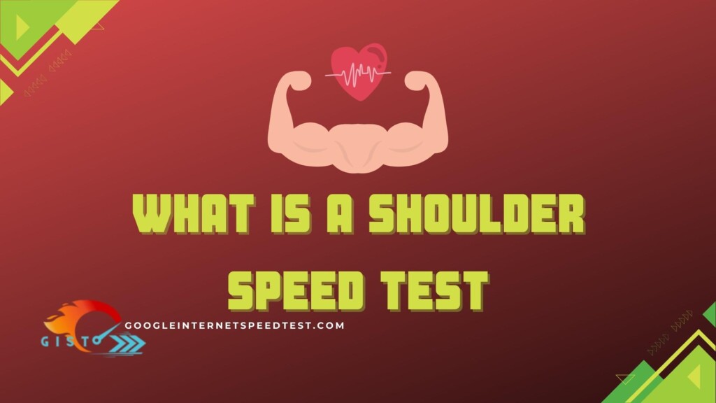 What is a shoulder speed test 